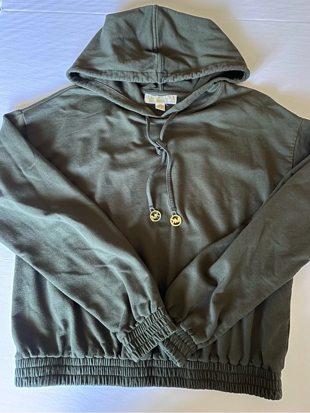 Michael Kors Men's Crewneck Sweater in Charcoal Gray